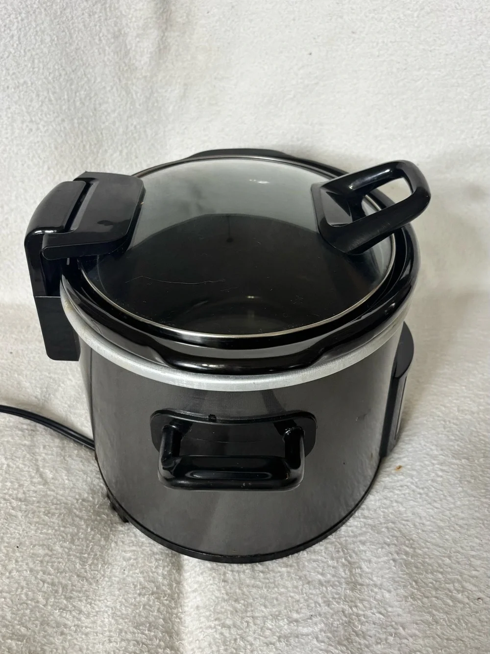 Crock-Pot Black Programmable Slow Cooker